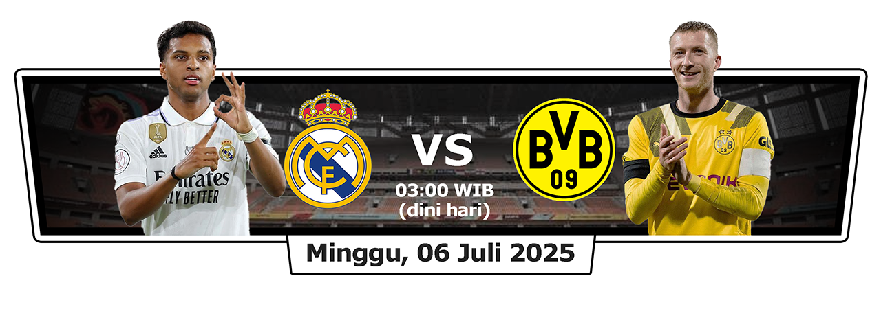Real Madrid vs Borussia Dortmund FIFA Club World Cup