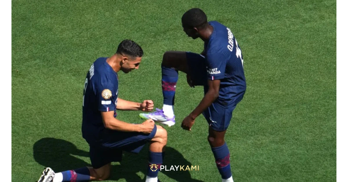 PSG vdembele & Hakimi
