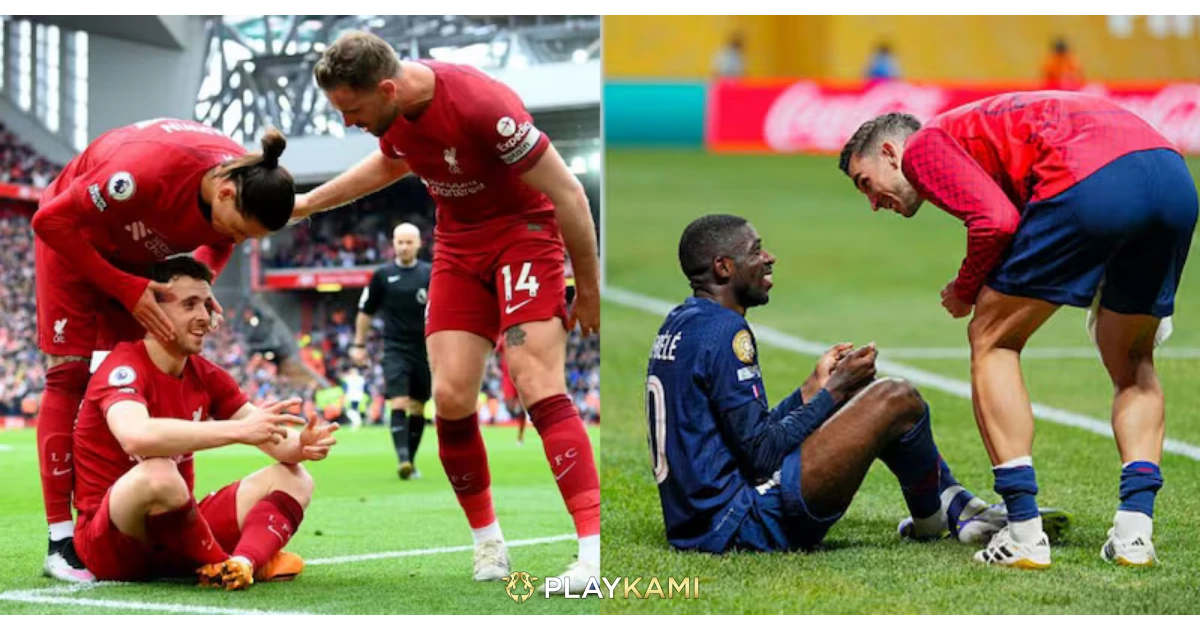 Gol Dembele dan Selebrasi Khas Diogo Jota