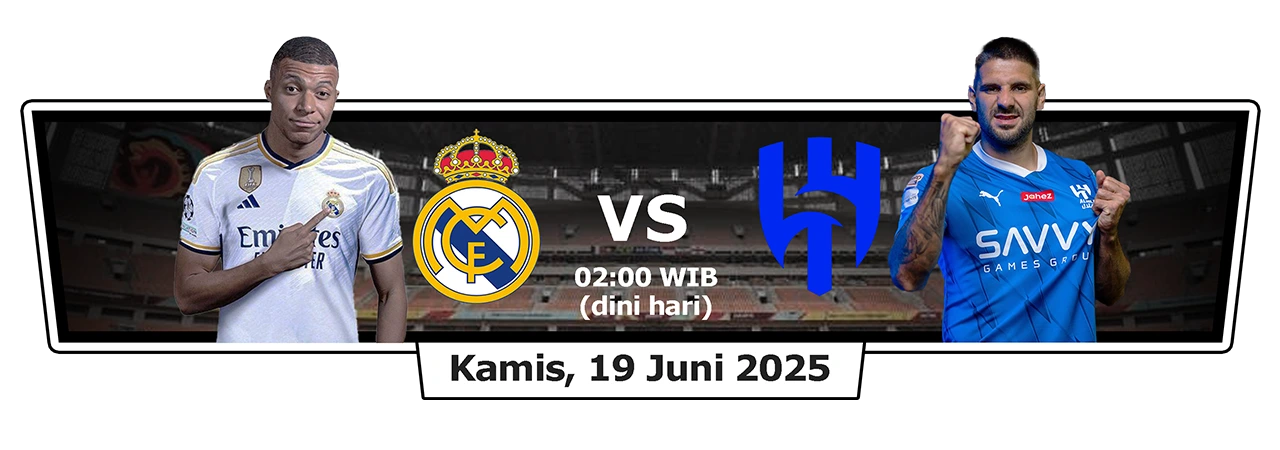 playkami Fifa Club World Cup Real Madrid vs Al Hilal