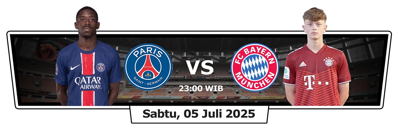 Playkami preview pertandingan PSG vs Bayern Munich