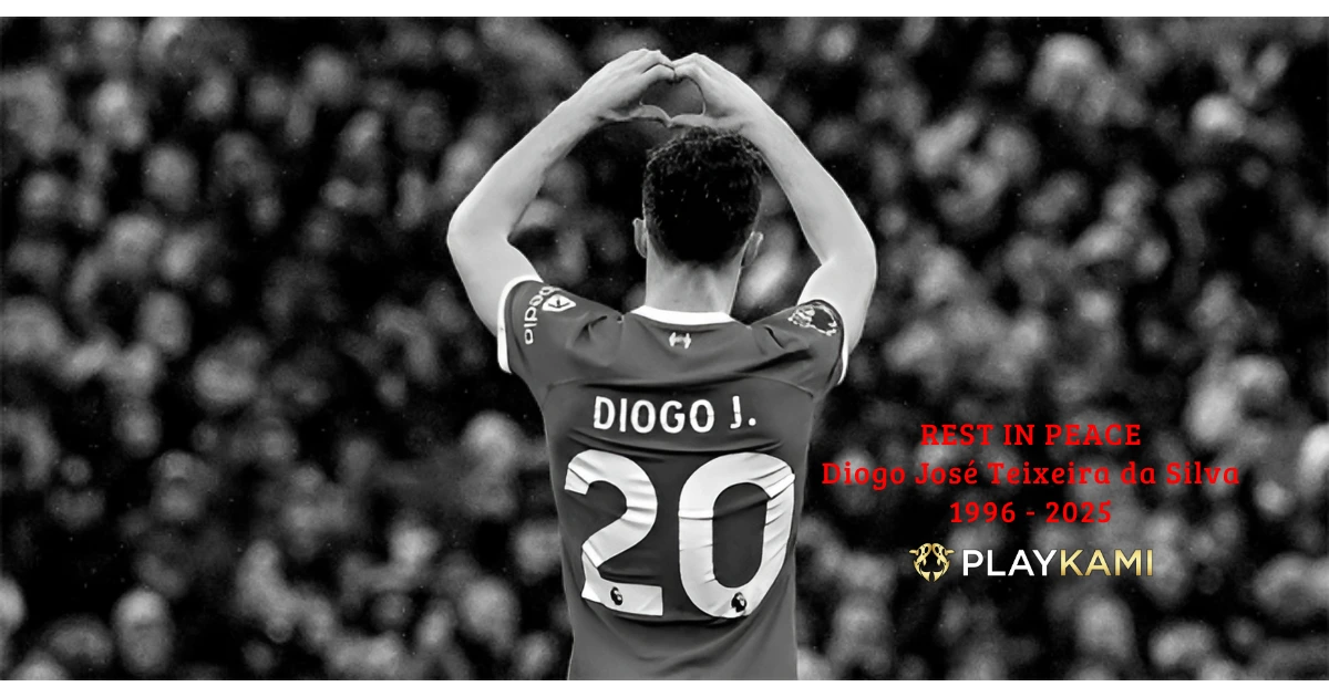 Potret Diogo Jota: RIP Diogo Jota