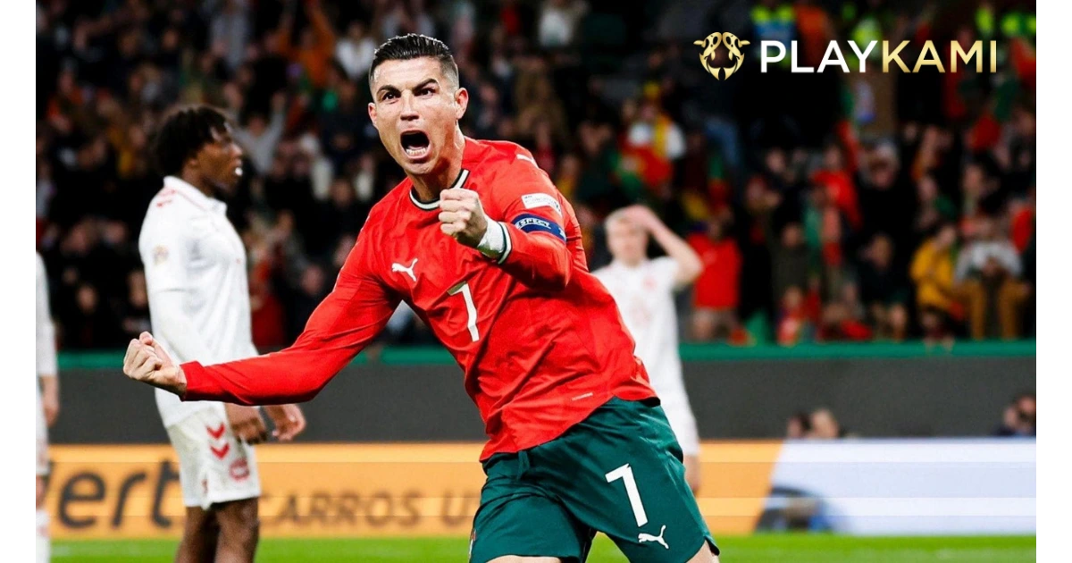 Ronaldo Scores For Portugal
