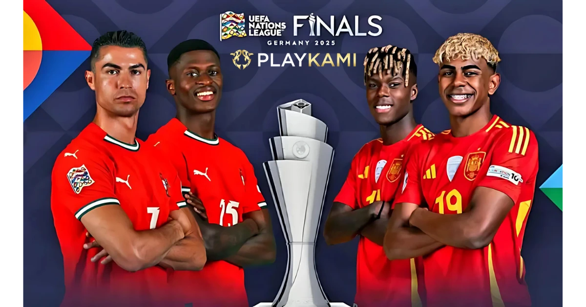 Playkami Present Final UEFA Nations League 2025 Portugal vs Spanyol
