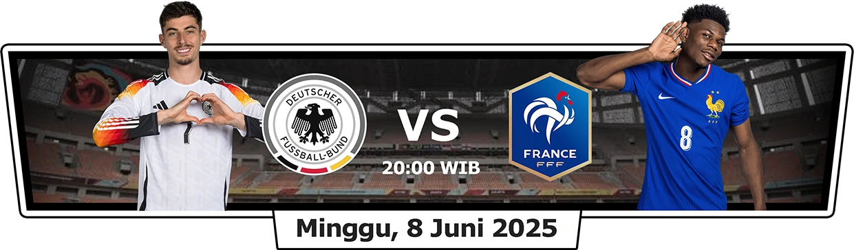 playkami UEFA Nations League Jerman vs Prancis