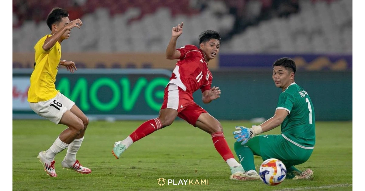 Timnas U-23 Indonesia Melawan brunei